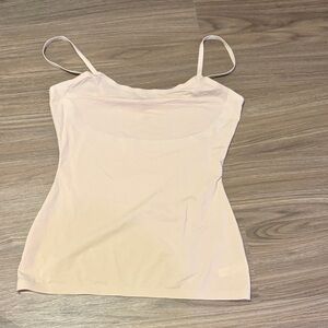 Women's Cream SPANX shape tank